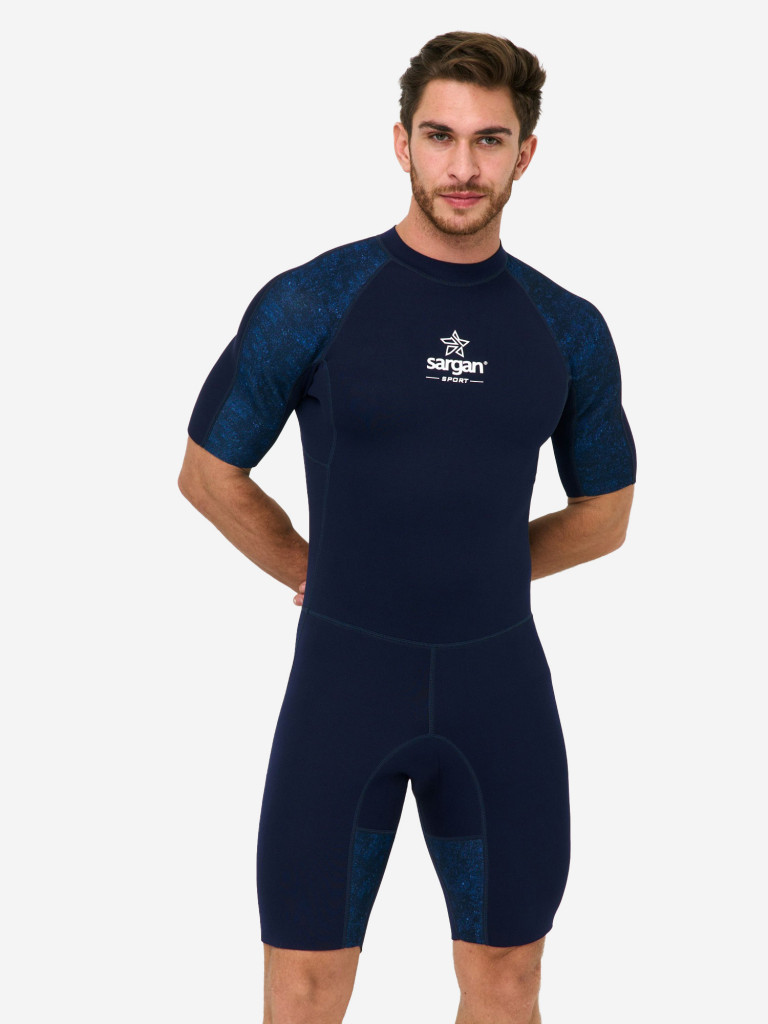 Гидрокостюм неопреновый короткий мужской 2мм SARGAN Sport