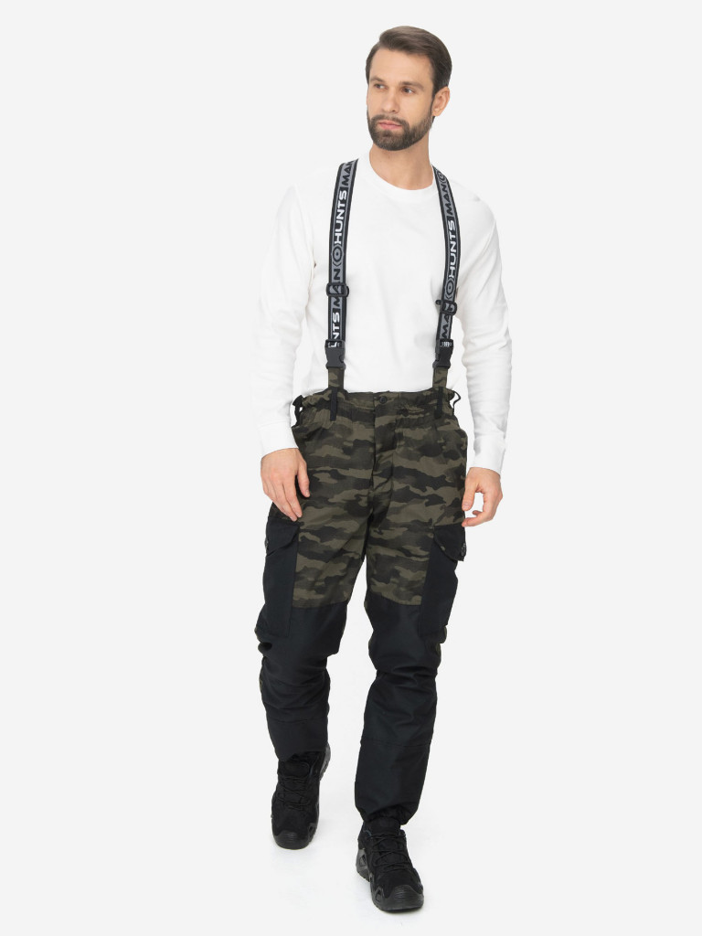 Костюм мужской Huntsman Горка-5 Combo демисезонный ветровлагозащитный из смесовой ткани рипстоп для охоты и рыбалки