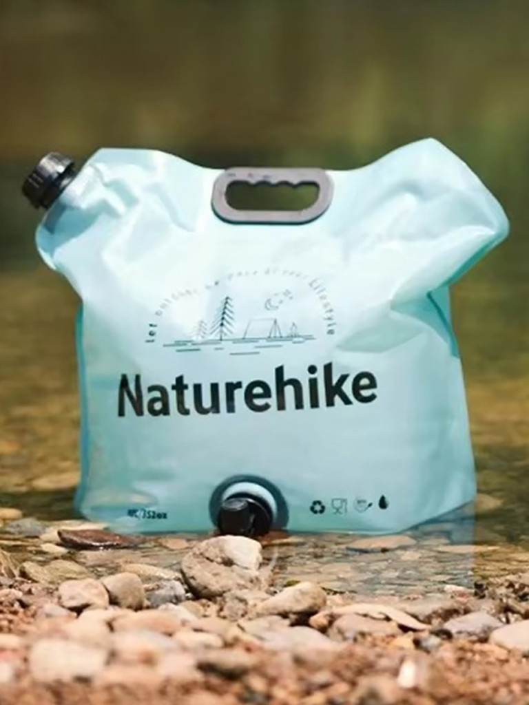 Складная ёмкость для воды Naturehike, голубая, 10 л