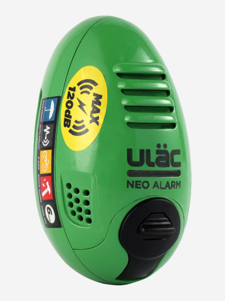 Велосипедный замок Ulac Air Alarm Disc Lock Green