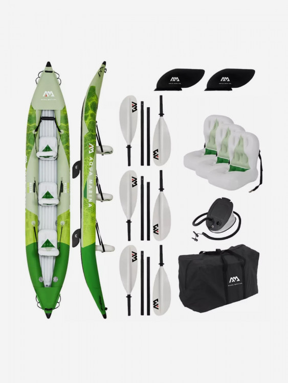 Надувной каяк Aqua Marina BETTA, 475 см, Трехместный