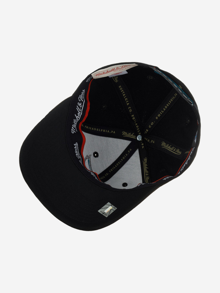 Бейсболка MITCHELL NESS HHSSINTL1245-CHOBLCK Charlotte Hornets NBA