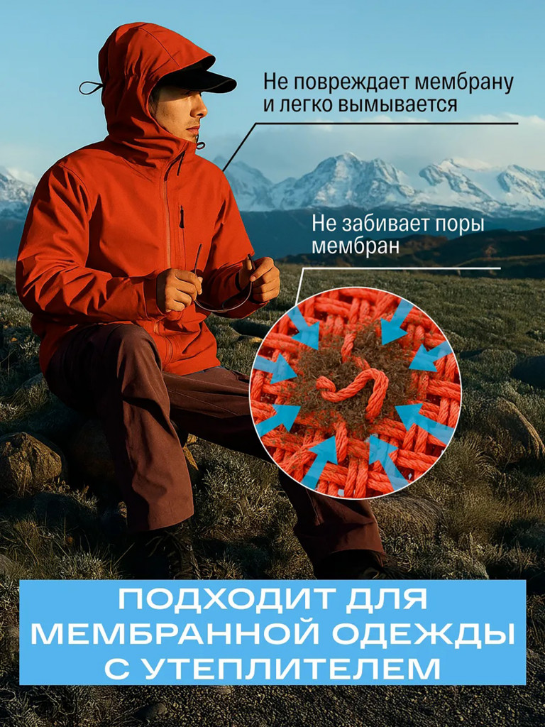 Гель для стирки одежды из пуха и шерсти SIBEARIAN PRO DOWN.WASH 1000 мл