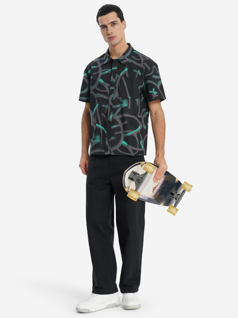 Рубашка с коротким рукавом мужская оверсайз Termit