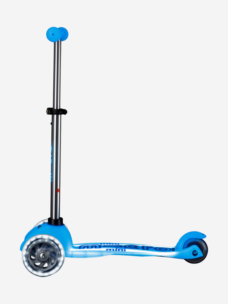 Самокат детский Micro Mini Deluxe Glow Plus LED, светится в темноте