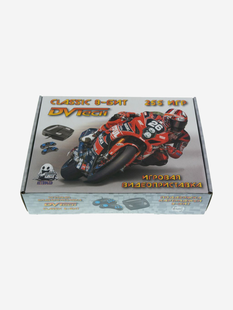 Игровая приставка 8-бит DVTech Classic (255 игр)
