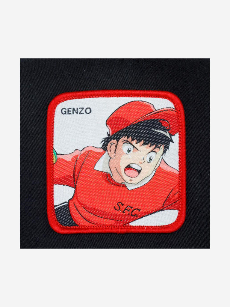 Бейсболка с сеточкой CAPSLAB CL/TSU/1/WAK4 Captain Tsubasa Genzo Wakabayashi (черный)