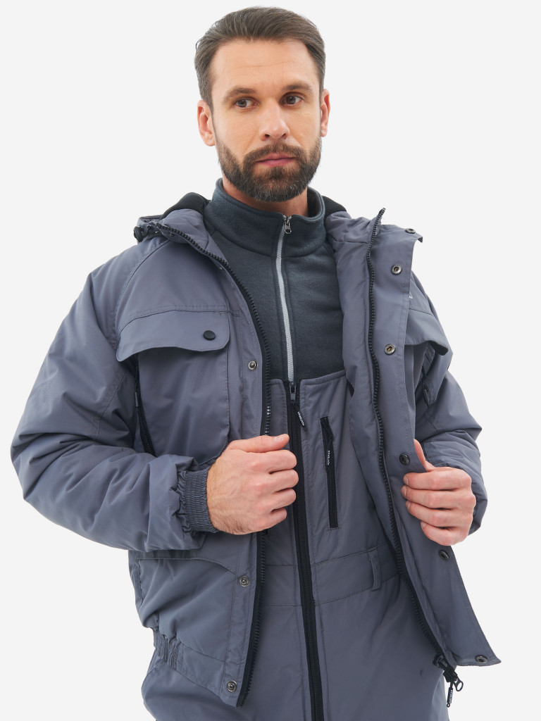 Костюм мужской демисезонный Huntsman Таймень ветровлагозащитный, ткань Breathable