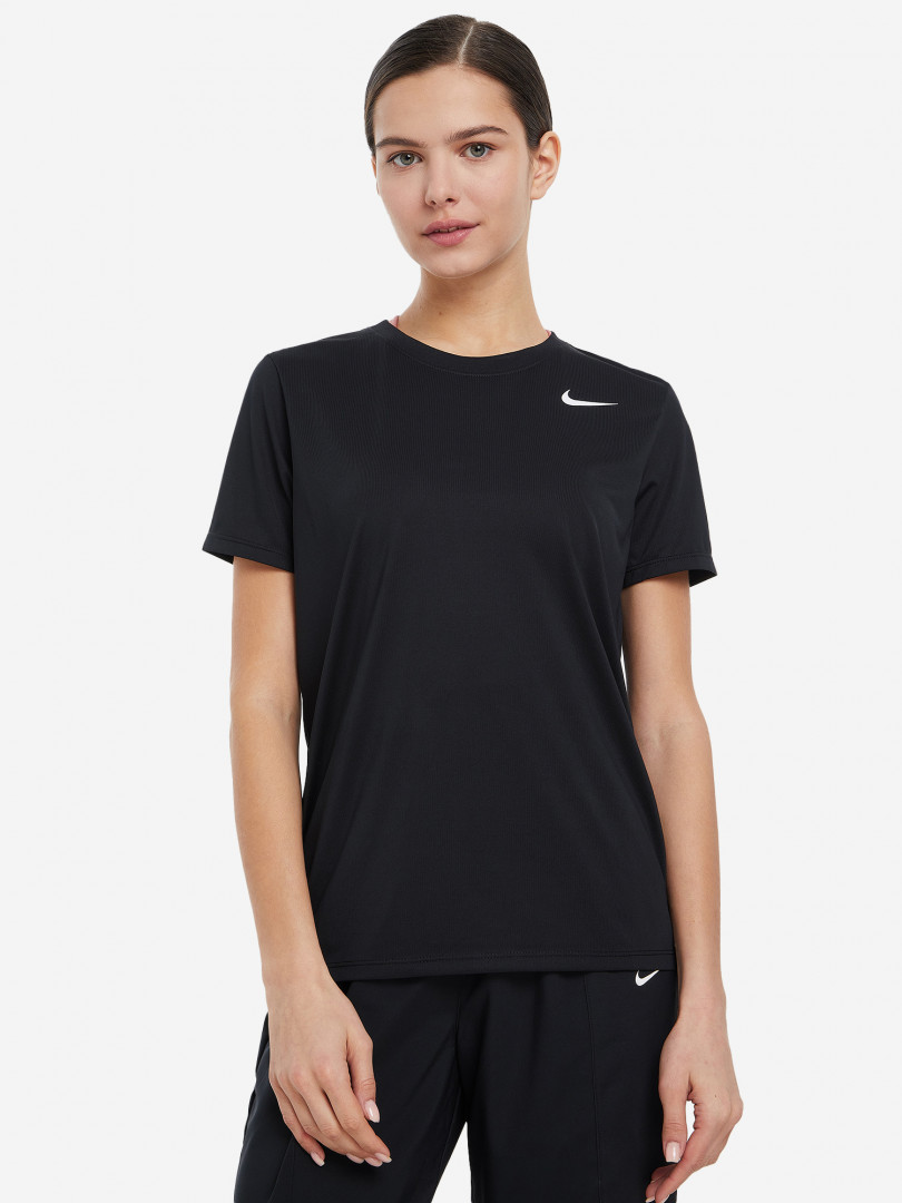 фото Футболка женская nike dri-fit, черный