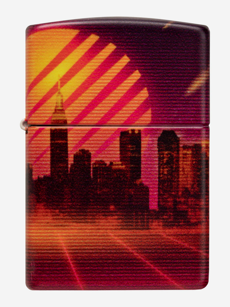Зажигалка бензиновая ZIPPO 48505 Cyber City