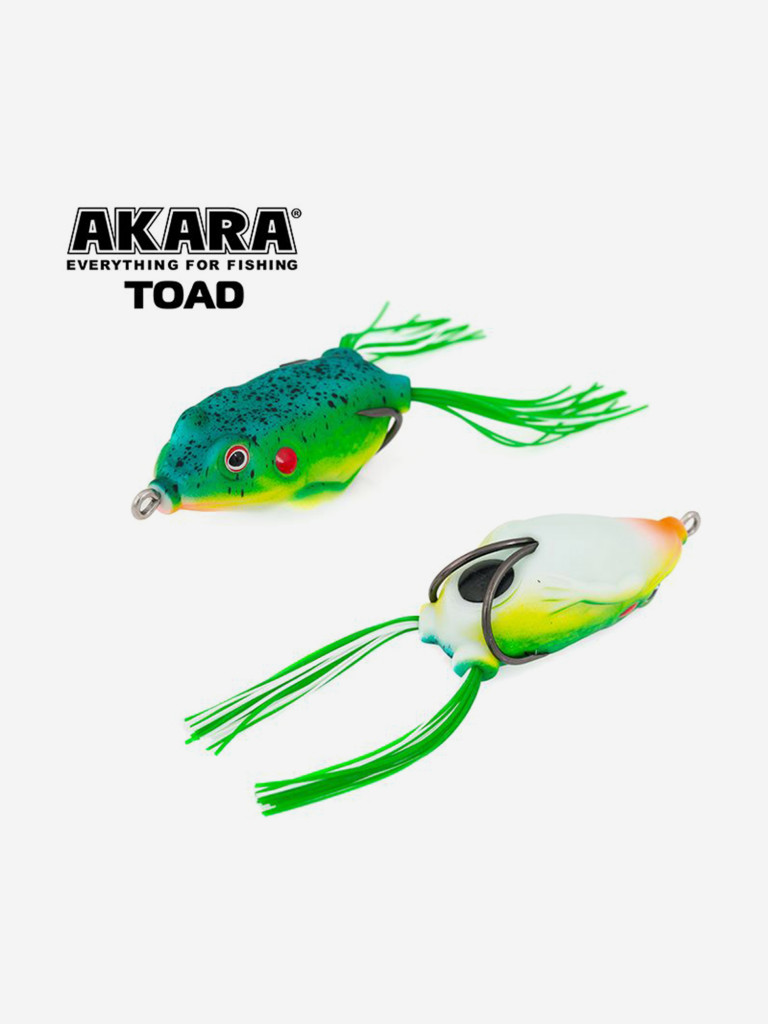 Воблер Akara Toad 60 лягушка плавающий на щуку 13гр 6