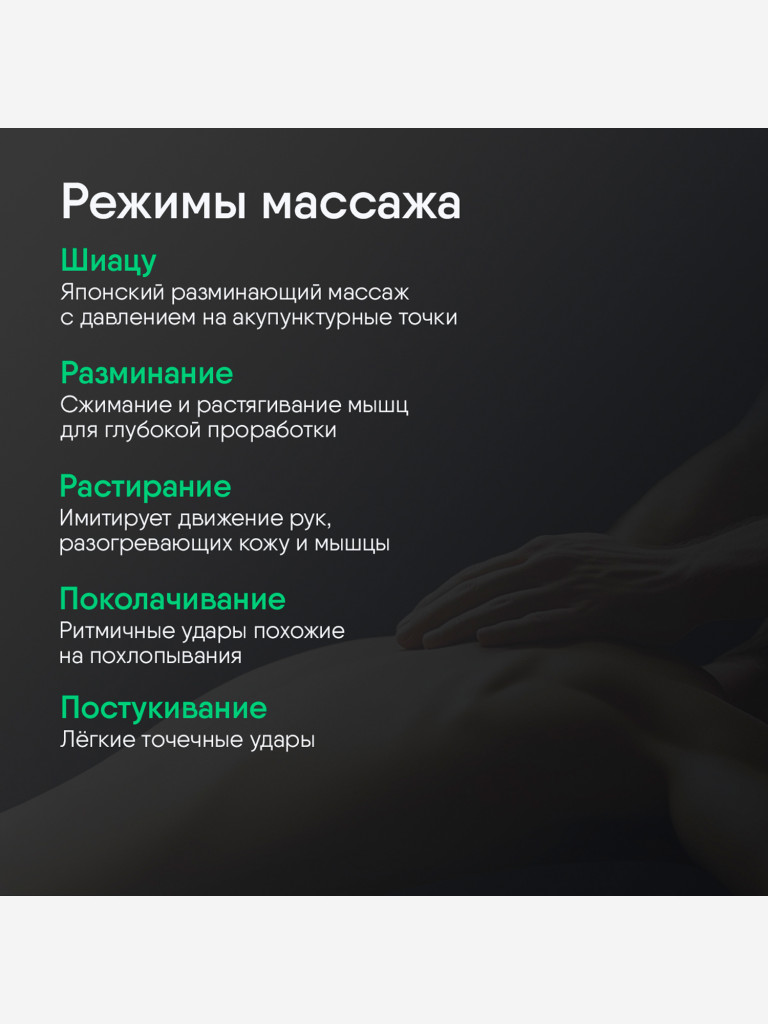 Массажная накидка на кресло Ergonova Feelback 4 LTE с подогревом