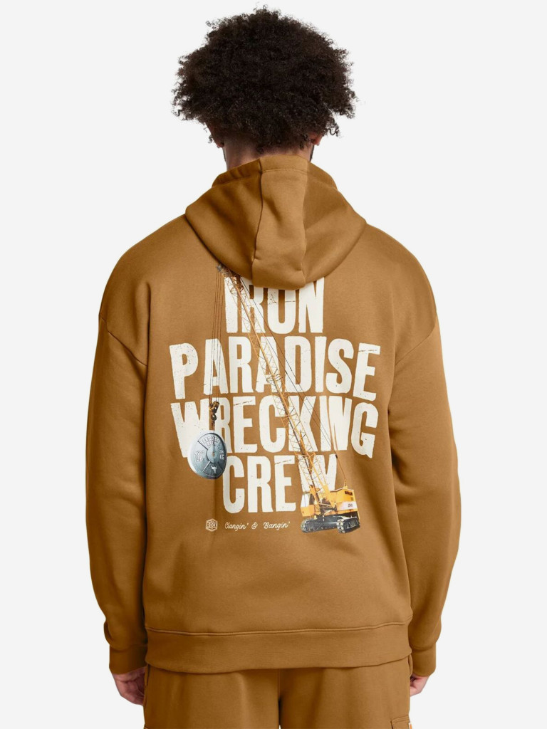 Толстовка мужская Under Armour Pjt Rck Icon Flc Hdy