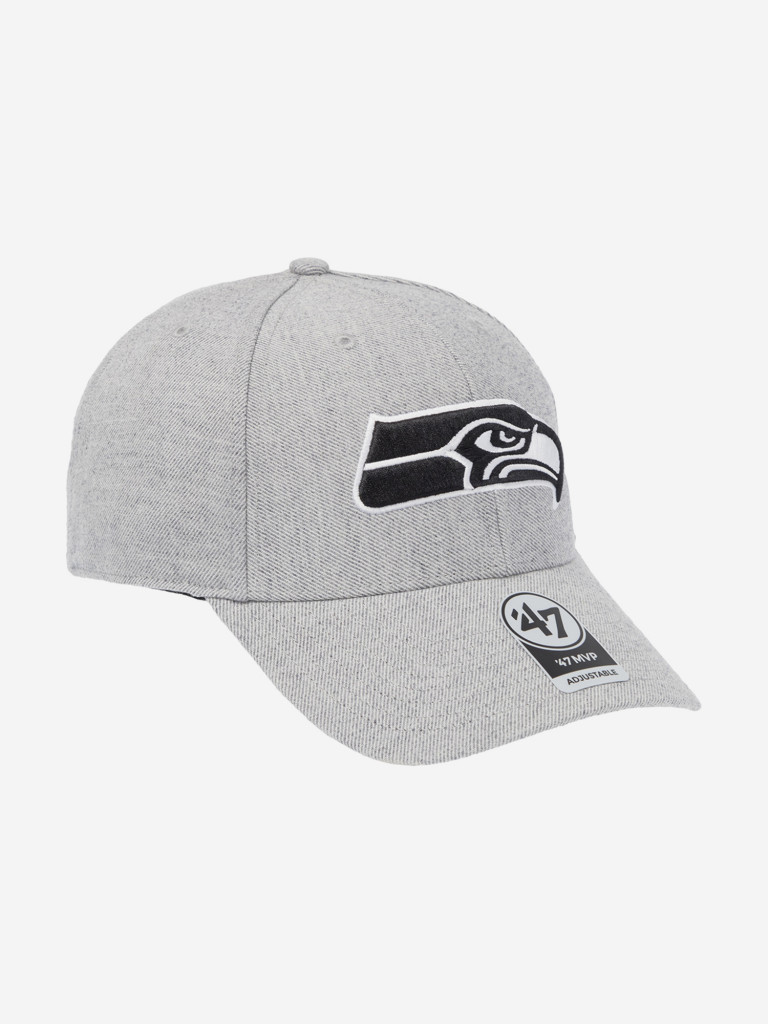 Бейсболка 47 BRAND F-STMCD28WHV-CC Seattle Seahawks NFL (серый)
