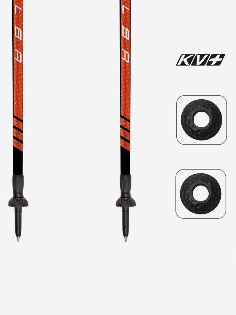 Палки для скандинавской ходьбы KV+ ALBA Clip