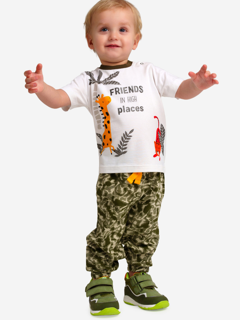 Комплект для мальчиков: футболка, брюки PlayToday