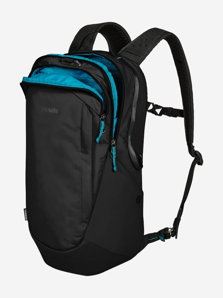 Рюкзак антивор Pacsafe ECO 25, черный ECONYL, 25 л.