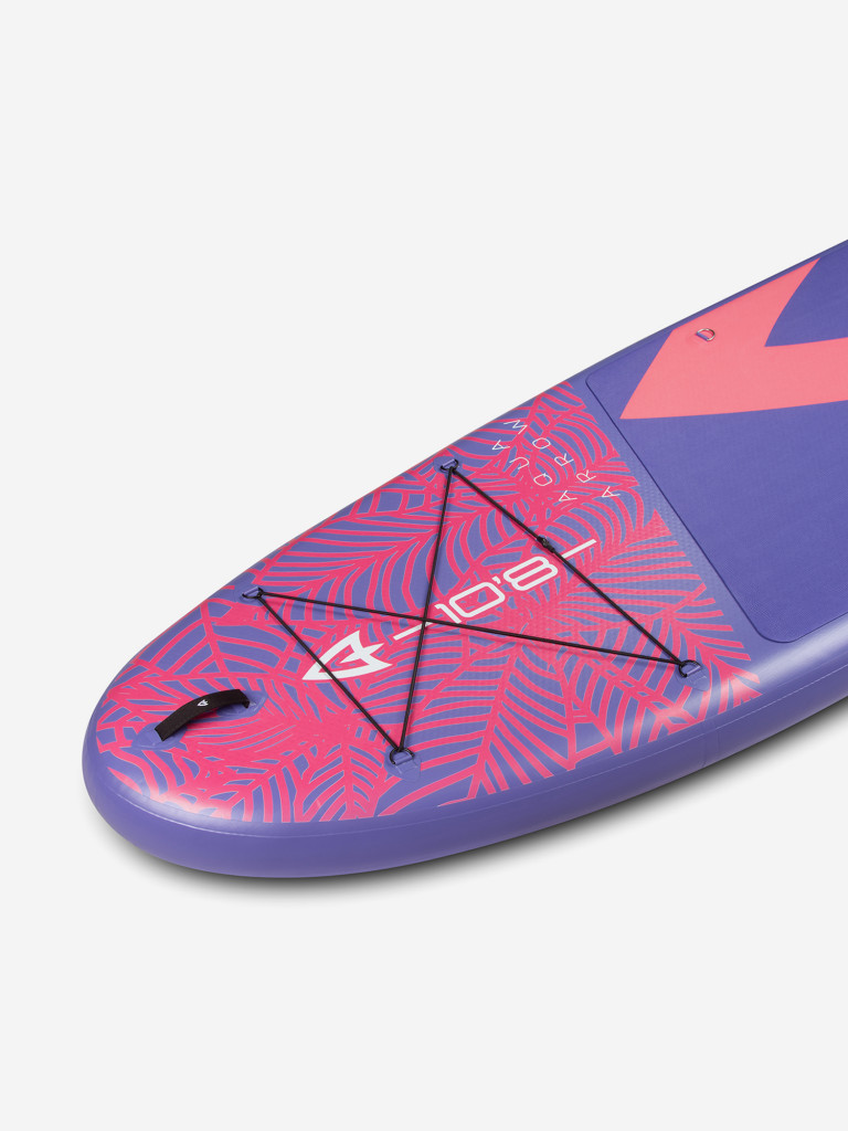 Сап доска надувная Aqua Arrow 10.8 ART Purple Leaf 329х86х15см с полным комплектом