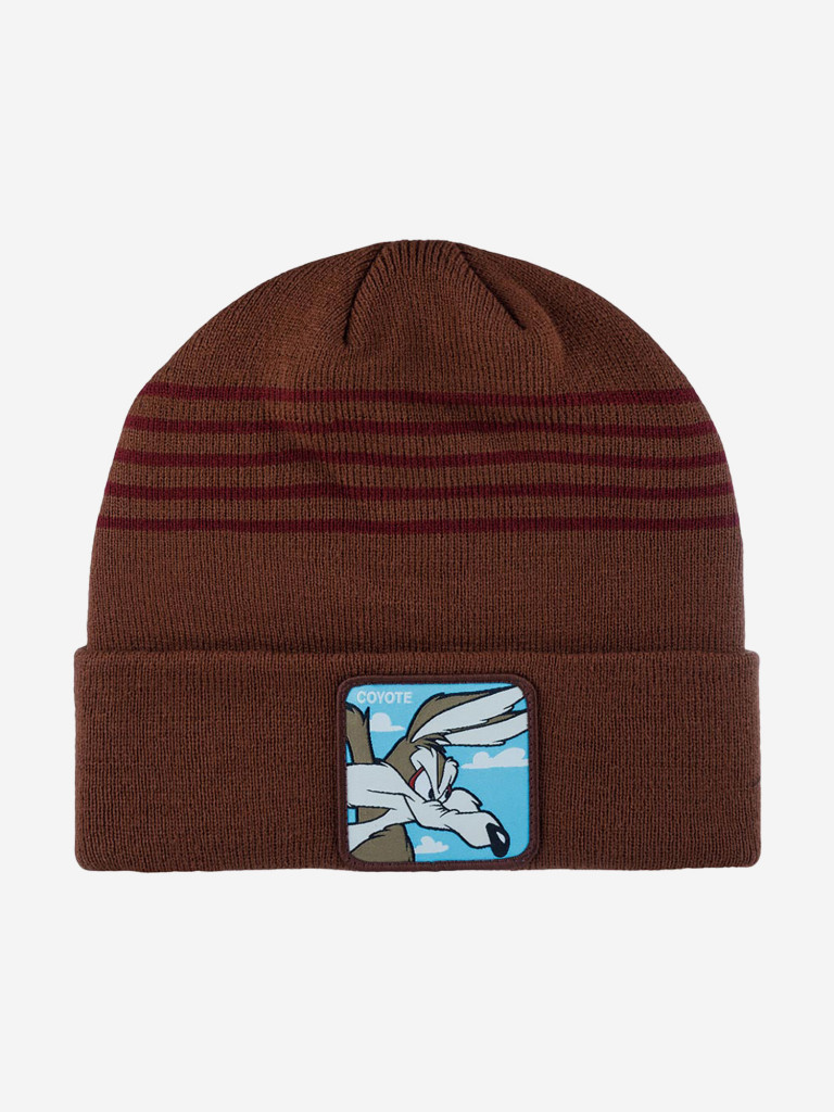 Шапка с отворотом CAPSLAB CL/LOO5/1/BON/COY3 Looney Tunes Wile E. Coyote (коричневый)