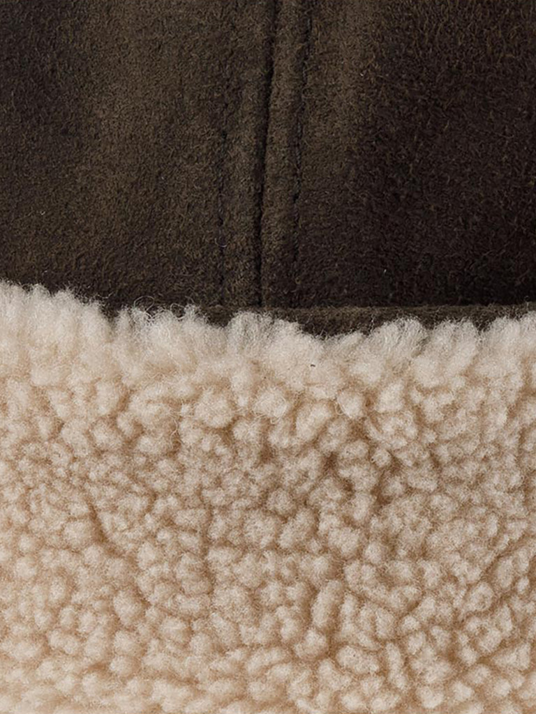 Шапка-ушанка STETSON 9297302 BOMBER CAP CALF SPLIT (серый)