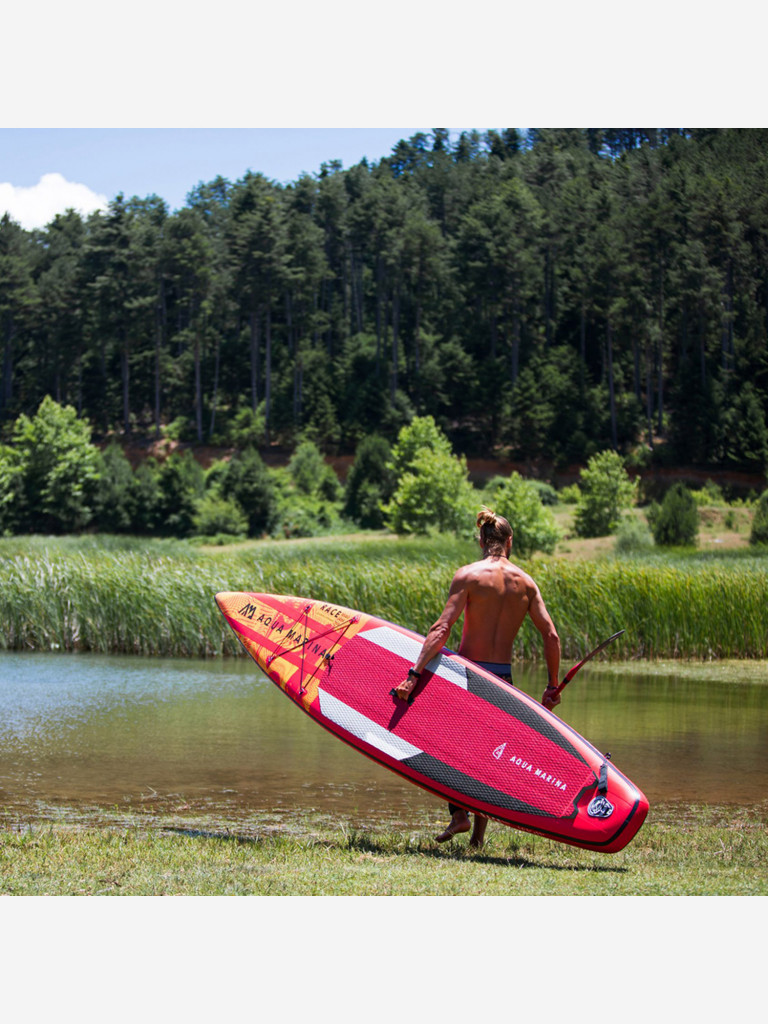 Надувной сапборд Aqua Marina RACE 14' (427×69×15 см), гоночный