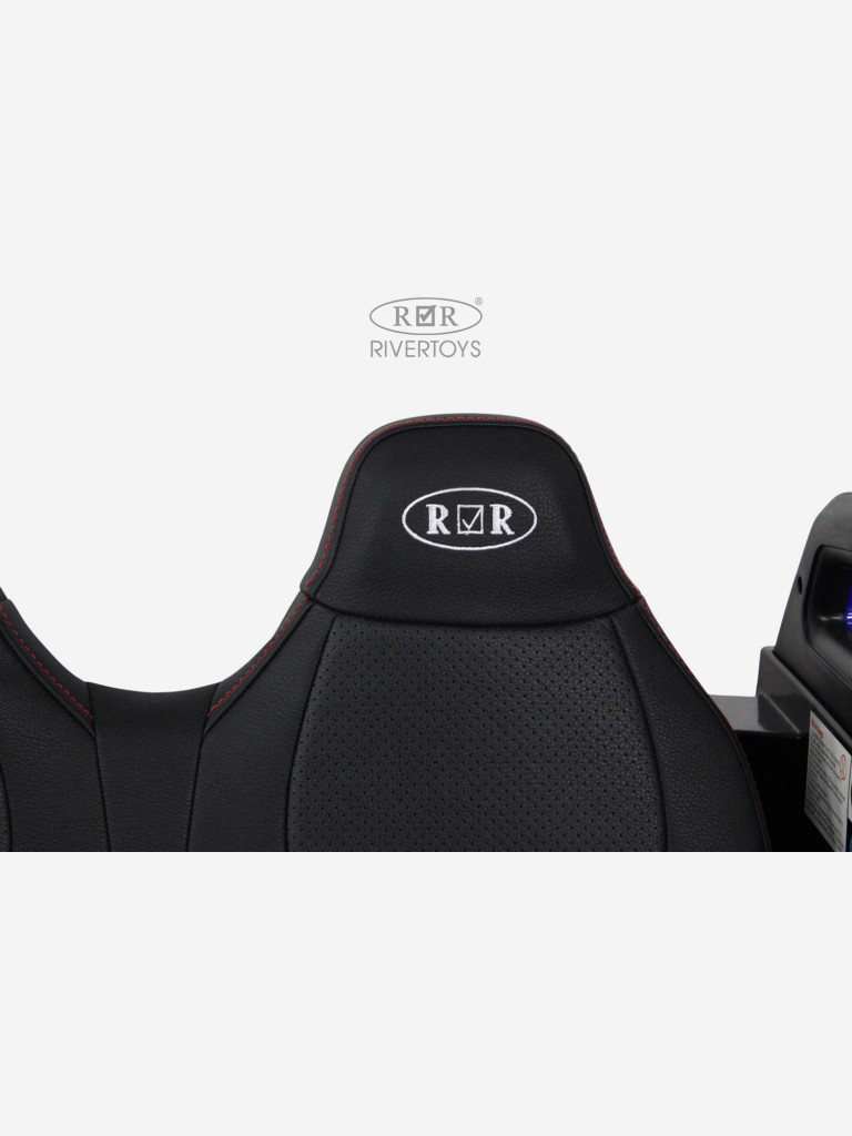 Детский электромобиль RIVERTOYS A505AA-LUX красный спайдер