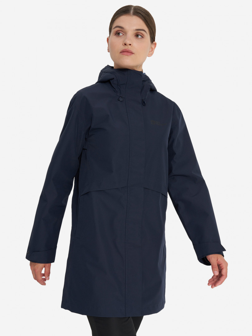 Куртка мембранная женская Jack Wolfskin Синий 15599₽