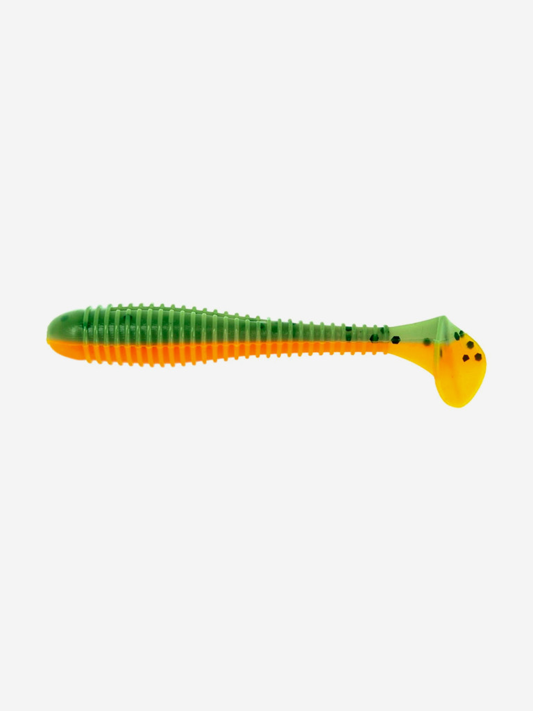 Мягкая приманка Helios Catcher, 3,55'' / 9 см, Pepper Green & Orange, 30 шт (HS-2-018-N-30)