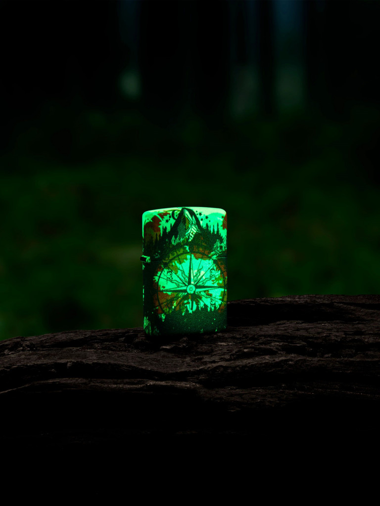 Зажигалка бензиновая ZIPPO 49805 Compass