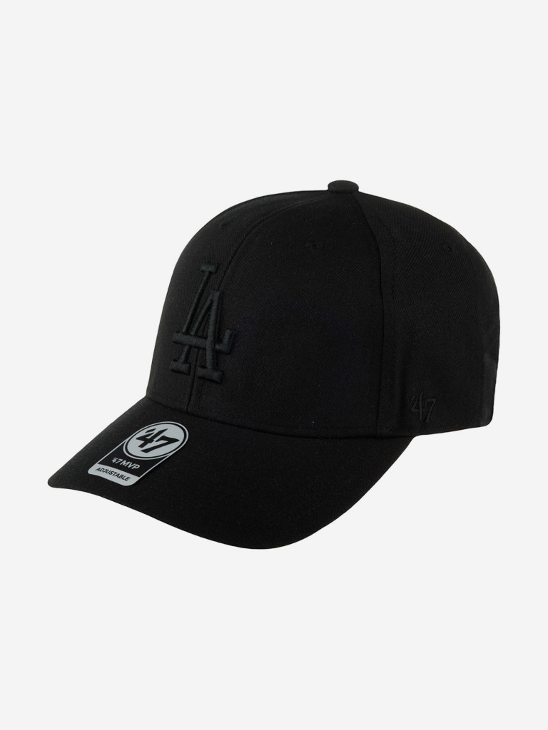 Бейсболка 47 BRAND B-MVPSP12WBP-BKB Los Angeles Dodgers MLB (черный)