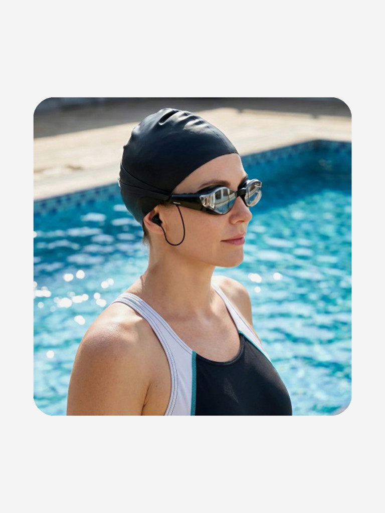 Очки для плавания унисекс Holoswim Solla Wave, 32 ГБ, красные