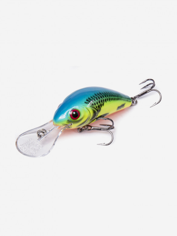 Воблер SALMO POLAND HORNET RATTLIN F, длина 4.5 см, крэнк-раттлин для окуня, судака, щуки