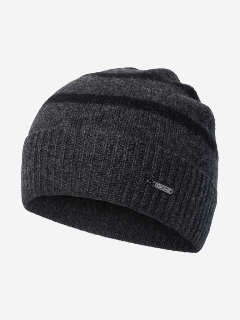 Шапка с отворотом STETSON 8599221 BEANIE STRIPES