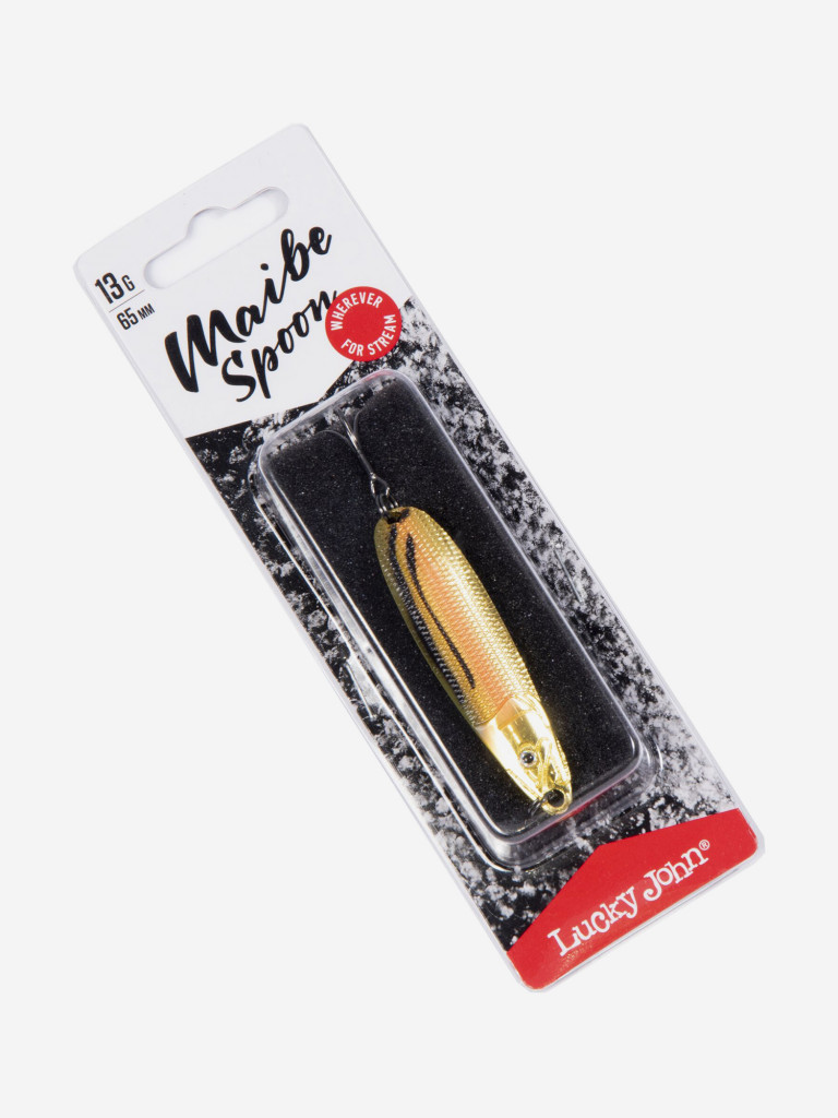 Блесна колеблющаяся Lucky John MAIBE SPOON, длина 65мм, вес 013.0г