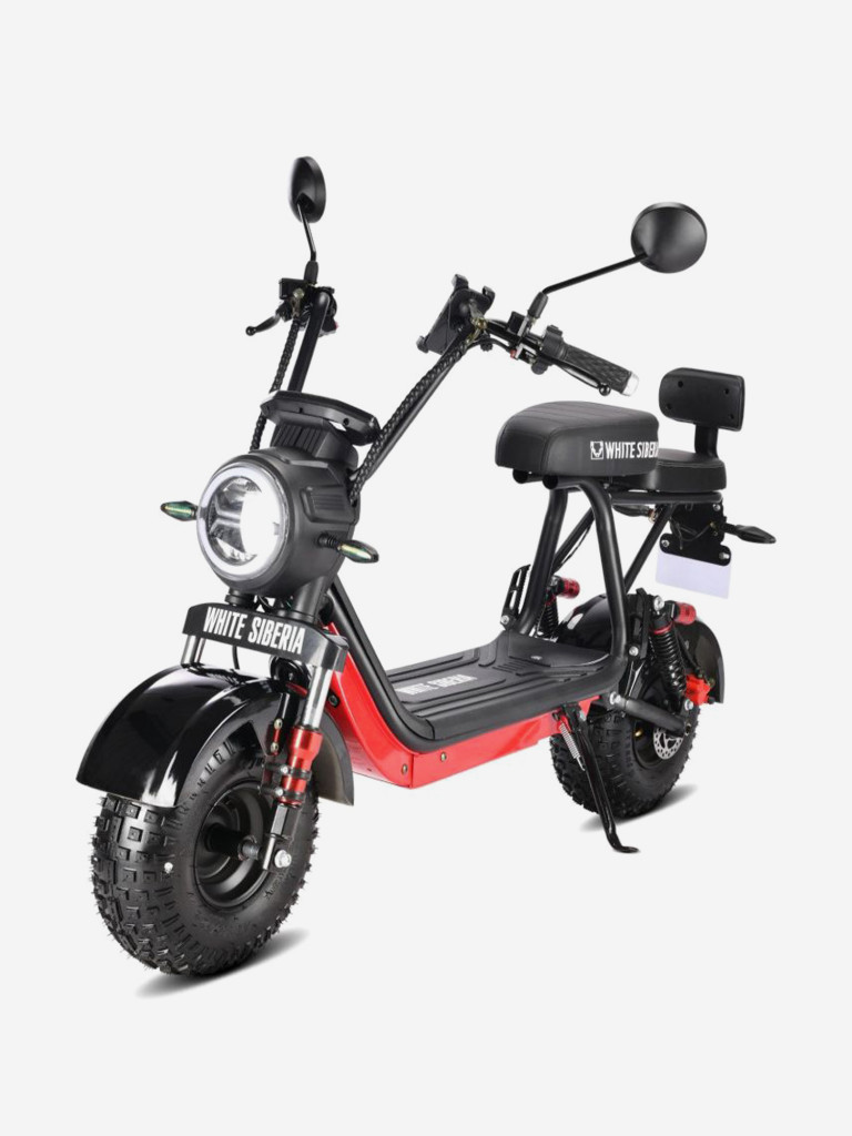 Электроскутер WHITE SIBERIA MINI R 2.0