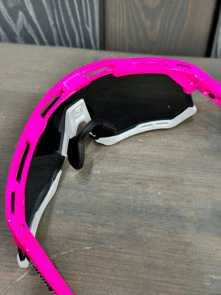 Очки спортивные Scicon AeroShade XL оправа Pink Fluo линза SCNPP Multimirror Blue + Pink