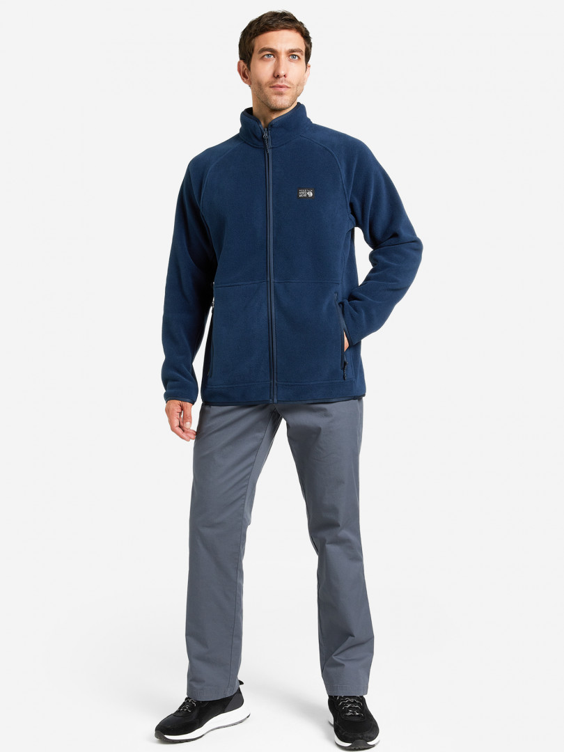 Джемпер флисовый мужской Mountain Hardwear Polartec Double Brushed Full Zip Jacket 26032870299 Синий, размер 48, 50,56,54, фото 3