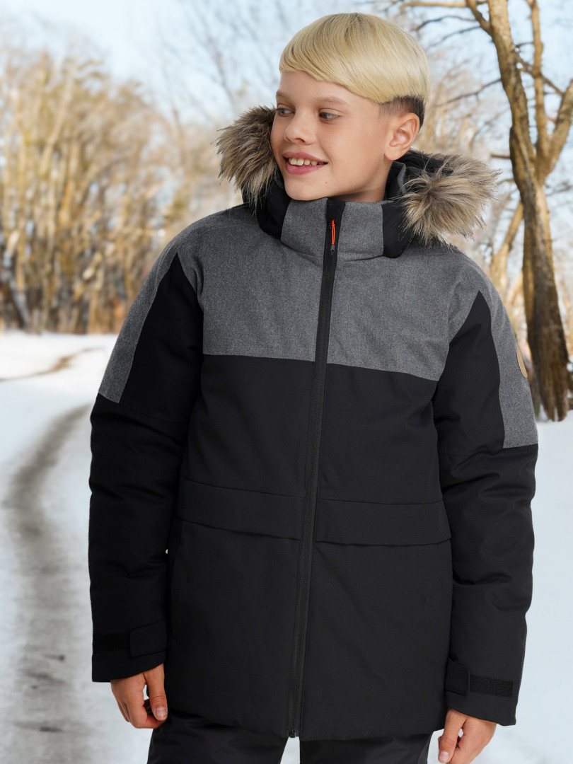 Пуховик для мальчиков IcePeak Kenner, Черный