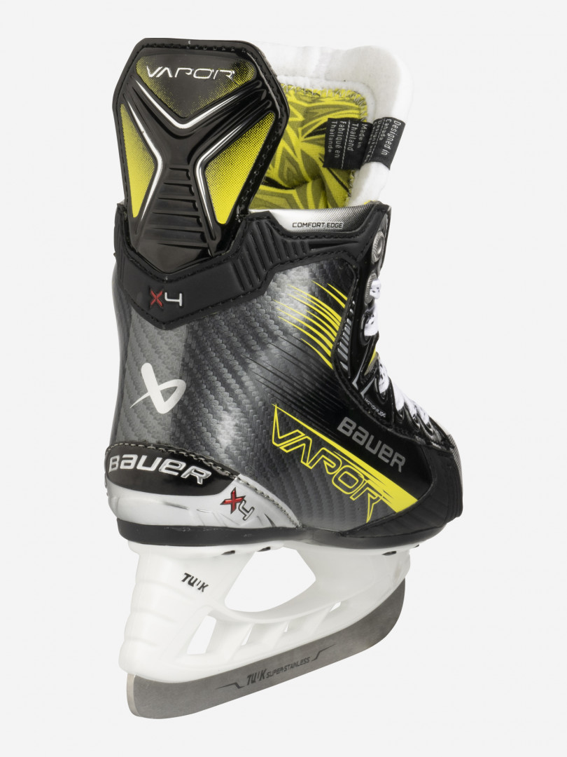 фото Коньки хоккейные детские bauer vapor x4, черный