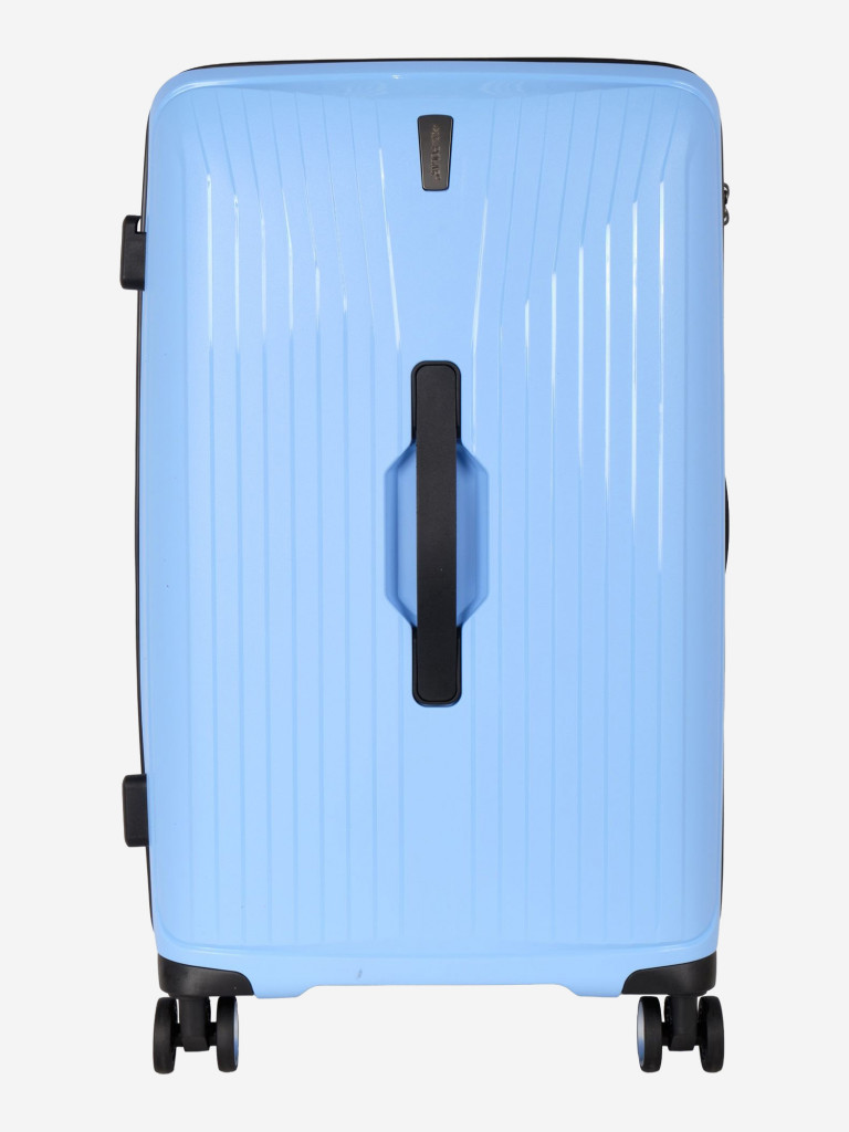 Чемодан Polar РР829 "Blue 24" пластик PP (полипропилен) средний"