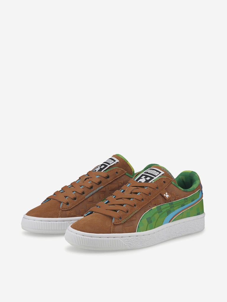 Кеды детские PUMA Suede Minecraft Jr