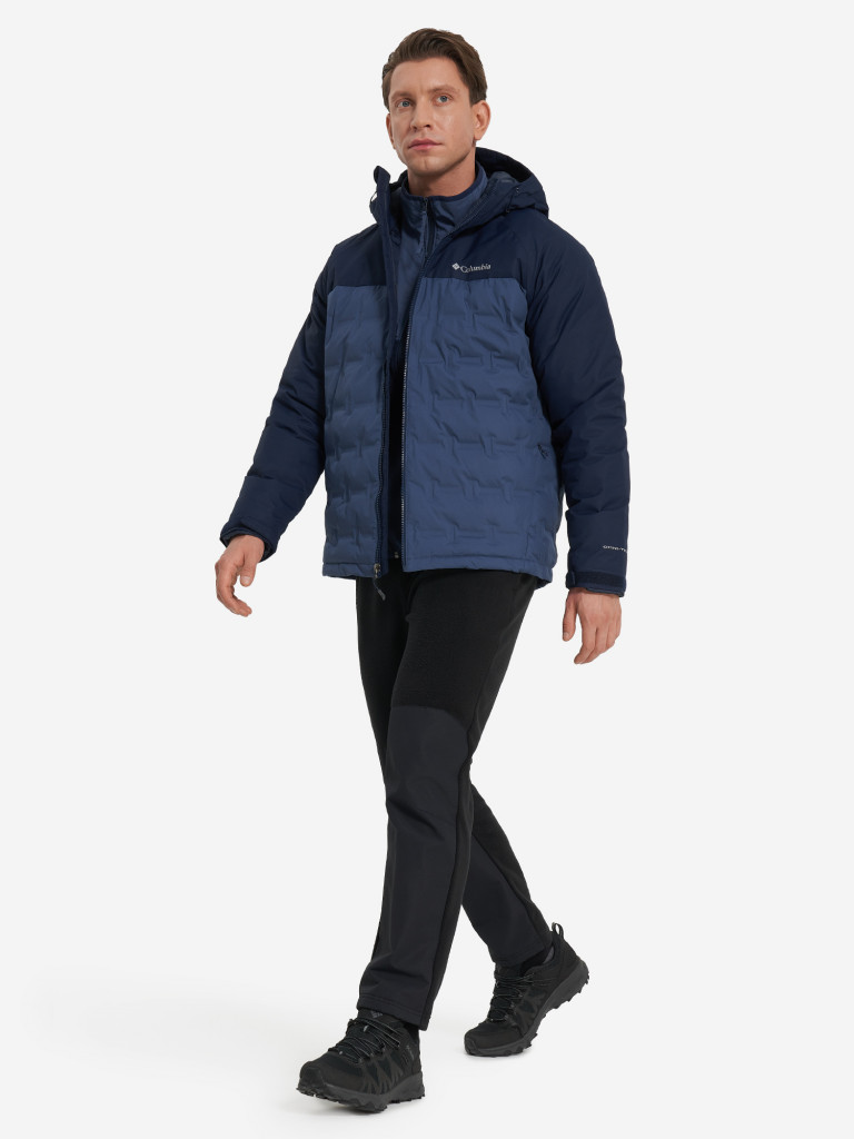 Пуховик мужской Columbia Grand Trek III Down Hooded Jacket
