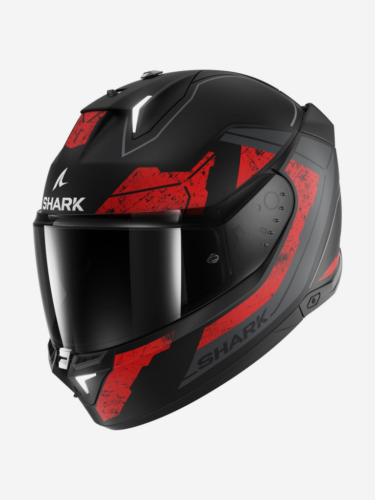 Мотошлем интеграл Shark SKWAL i3 RHAD MAT Black/Chrome/Red