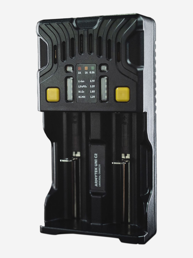 Зарядное устройство Armytek Uni C2, универсальное 2 канальное
