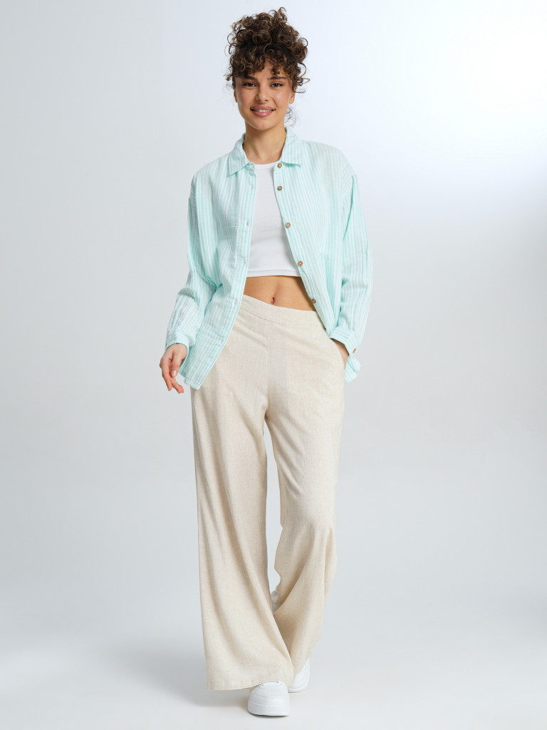 Рубашка женская Roxy Morning Shine Stripe