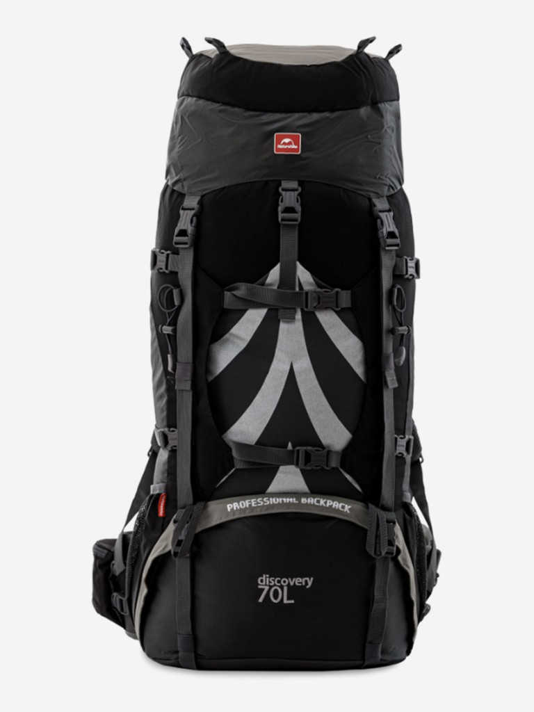 Рюкзак туристический Naturehike, 70л, серый