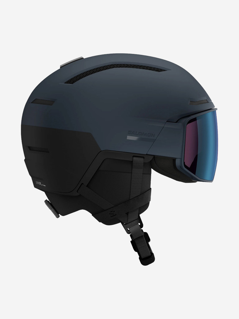 Горнолыжный шлем с визором Salomon Driver Prime Sigma Photo MIPS Dress Синий Cat. 1-3