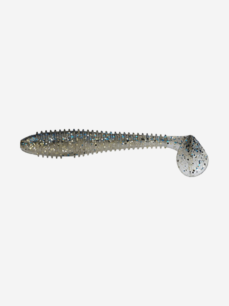 Силиконовые приманки для рыбалки Keitech Swing Impact FAT 3.3 # 418 Bluegill Flash