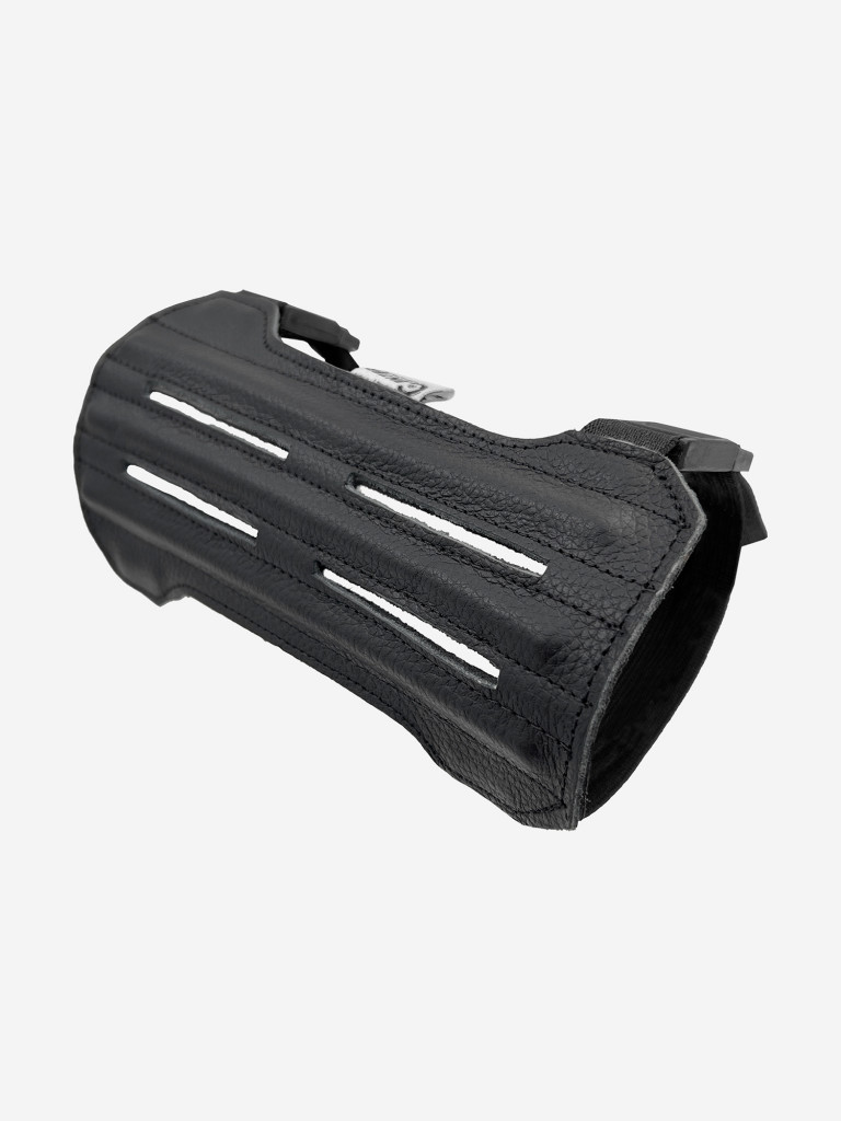 Крага Centershot 19см (кожа) черная
