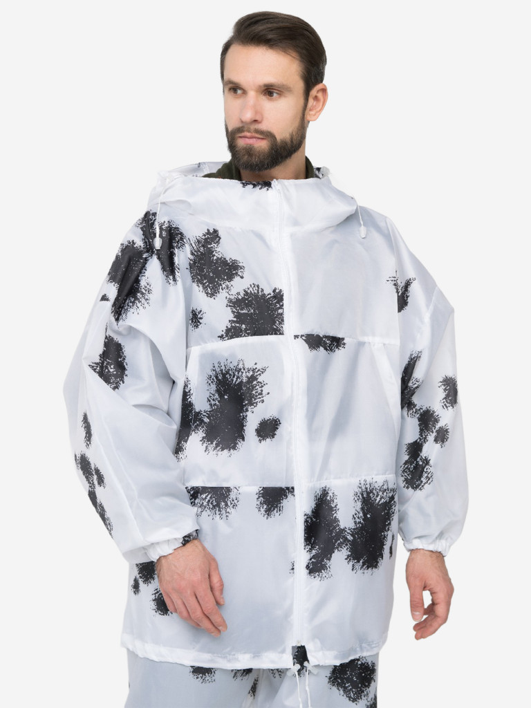 Костюм мужской на молнии Huntsman Метель маскировка Клякса Taffeta